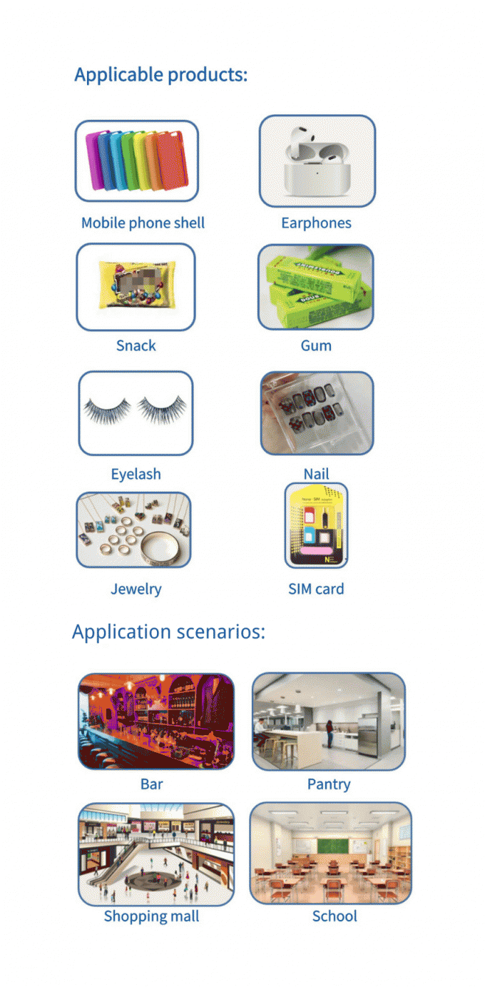 Productos y escenarios aplicables de la máquina expendedora de Mini Snack Beverage Small Item