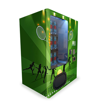 Sistemas de los lectores de tarjetas de Mini Tennis Vending Machine Supports y del pago al contado