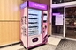 Belleza de la máquina expendedora de los cosméticos de la pestaña de la capacidad grande con la publicidad de la pantalla en el centro comercial