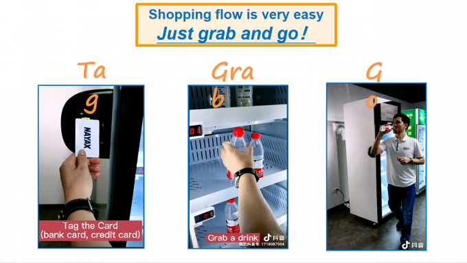Sistema de enfriamiento del congelador de la máquina expendedora del helado con el lector de tarjetas de la pantalla táctil en la alameda