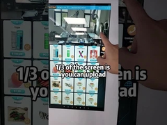 Máquina expendedora de refrigerios con interfaz de usuario inteligente