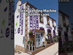 casos de clientes de máquinas expendedoras de casilleros