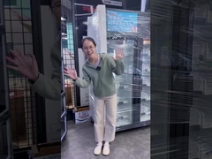 Nuevo diseño máquina expendedora de flores frescas