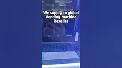 Máquina expendedora a Alemania con ascensor de verificación de edad por micron vending inteligente.