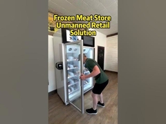Solución de venta de carne congelada, caso del cliente, nuestro cliente de Canadá utiliza nuestro freeeezr para vender carne congelada