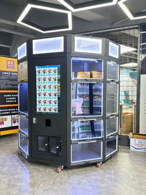 Máquina vendedora de casilleros personalizada para planificadores de eventos Temperatura 15-20C adaptada a sus necesidades