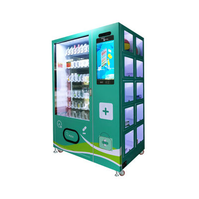 110-220V/50-60HZ Máquina vendedora de snacks con sistema de enfriamiento de 3-20C con pantalla táctil de 21,5 pulgadas