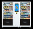 Máquinas expendedoras de los snacks en venta con la máquina expendedora de Smart del micrón de la pantalla táctil de la refrigeración