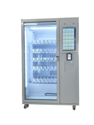 Máquina expendedora de encargo del champán del vino de la cerveza con la verificación xy del elevador y de la edad
