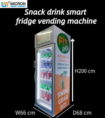 el gancho agarrador frío elegante N de la bebida de la botella de vidrio de la máquina expendedora del refrigerador 240V va refrigerador