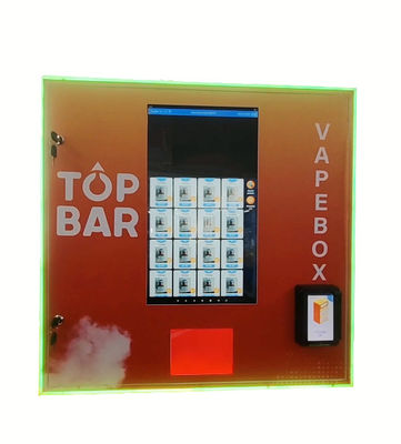 Máquina montada en la pared de Mini Electronic Cigarette Vape Vending con el sistema de reconocimiento de la edad