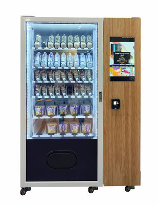 La pantalla táctil de 22 pulgadas CE automático de 55 de la pulgada de la pantalla LCD máquinas expendedoras de los snacks certificó