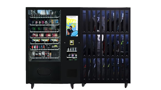 Máquina expendedora de raquetas de tenis Smart Locker con lector de tarjetas para equipos deportivos