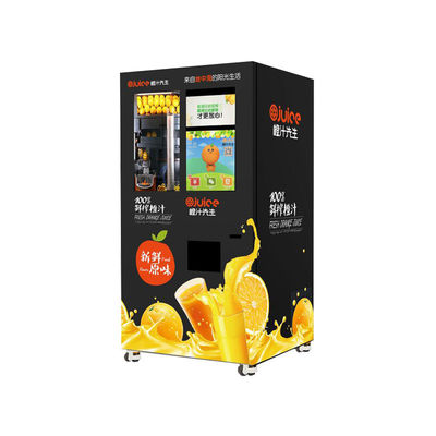 Máquina de venta automática de jugo de naranja recién exprimido con lector de tarjetas de gran capacidad
