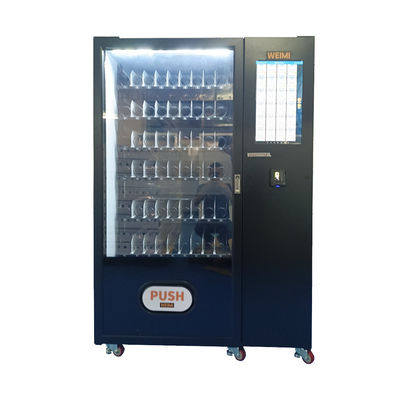 Máquina expendedora de refrigerios y bebidas Micron Black Style 662 Capacidad para el mercado europeo