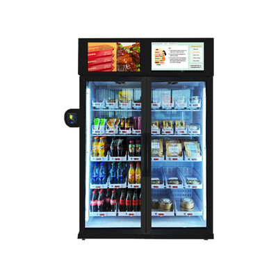 Edificio de oficinas Ventas Ventas minoristas no tripuladas Ventas de máquinas expendedoras inteligentes Para refrigerios bebidas Botella de vidrio de vino