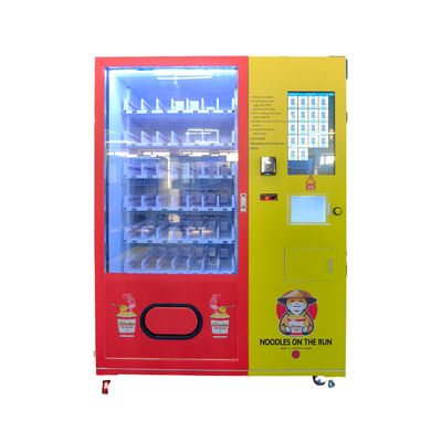 Obtener agua caliente gratis después de comprar instantánea taza fideos ramen café instantáneo máquina expendedora