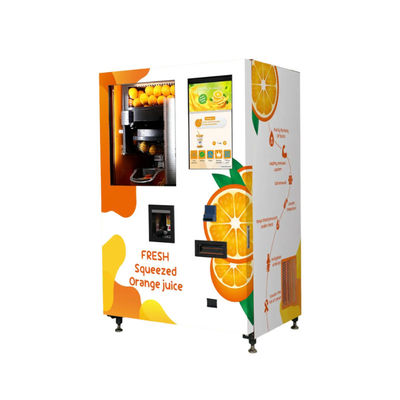 Máquina automática de venta de naranjas con lector de tarjetas Máquina de venta de zumo de fruta de caña de azúcar de manzana