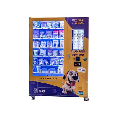 Máquina de venta de cajones en espiral para perros y gatos, golosinas de comida, juguetes, máquina de venta de mascotas.