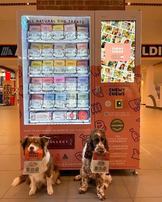 Tienda de mascotas 24/7 Alimentos para perros, golosinas, aseo, lavado, productos para mascotas, máquinas expendedoras en el centro comercial