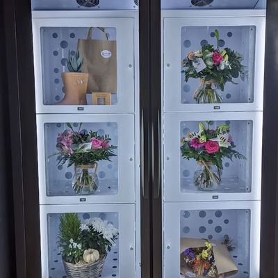 32 pulgadas pantalla táctil máquina de venta de flores para plantas de maceta pantalla