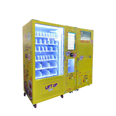 24 / 7 fresca máquina Bento caliente con microondas para comidas listas máquina expendedora de comida