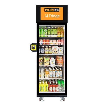 Máquina de venta de refrigeradores inteligentes de 5 bandejas para una experiencia mejorada del cliente y compras sin esfuerzo