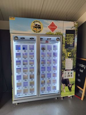 Máquina de venta de productos sensibles a la temperatura -22-20C Sistema de refrigeración avanzado