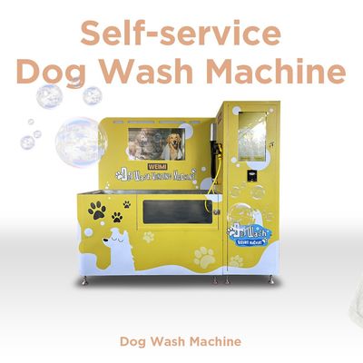 Higiénico lavado de perros a su alcance Personalizar la máquina expendedora W2000 * D663 * H1800 Mm con opciones de champú