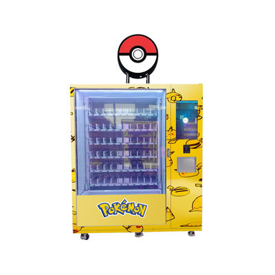 Personaliza la máquina expendedora de juguetes y tarjetas de intercambio de Pokémon con sistema de pago y conectividad a Internet