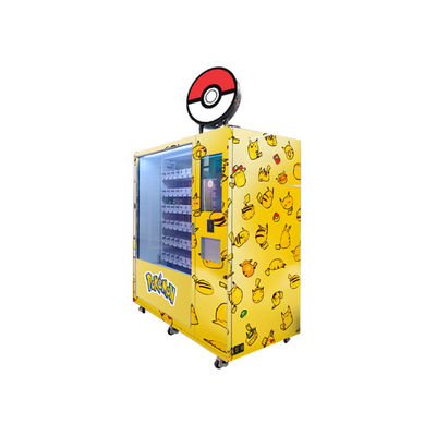 Máquina expendedora de Pokémon Center con terminales de pago sin efectivo para vender juguetes PTCG Tarjetas Videojuegos