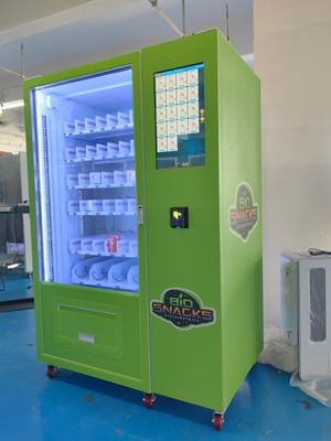 Maximice la eficiencia de sus compras de bocadillos con nuestra máquina expendedora de bocadillos y sistema de monitoreo de inventario en tiempo real