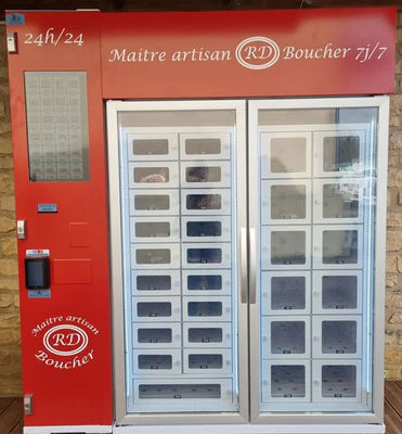 Máquina de venta de huevos conveniente Android 11 OS 3-20 C Refrigerador para sus necesidades comerciales
