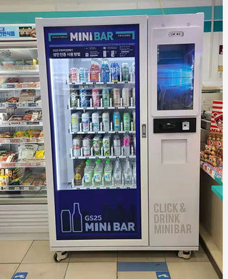Máquina de cerveza fácil de usar con sistema de pago de tarjetas de identificación y conectividad a Internet WIFI / 3G