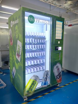Administración de publicidad Ventas Seguimiento de datos y notificaciones de errores Máquina de venta de alcohol inteligente