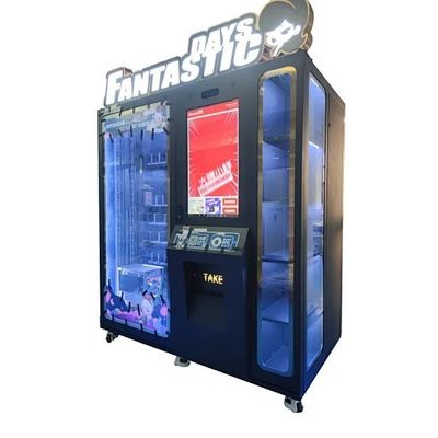 Sistema de venta inteligente Máquina de venta personalizada gratuita con capacidad de 7 pisos * 12 ranuras Internet 4G / WIFI / LAN