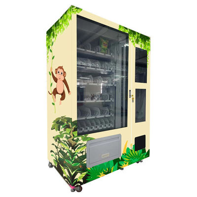 Máquina de venta de alimentos para animales de capacidad de 270-540 Pcs, pantalla táctil fácil de usar e instrucciones paso a paso