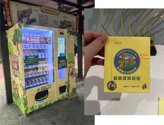 Máquinas expendedoras de autoservicio con telemetría con ubicación ideal y sistema de refrigeración de 3-20 °C