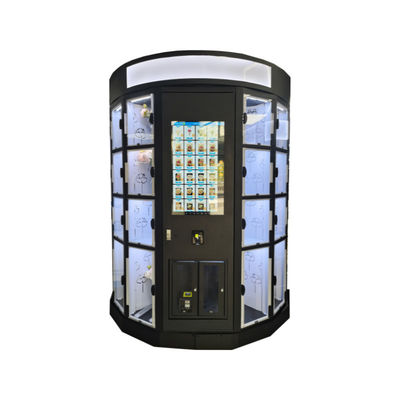 Máquina de venta diaria de flores para ramos de flores frescas