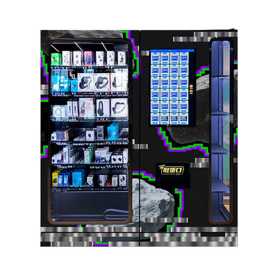 Máquina de venta inteligente 3C con taquillas transparentes para una mejor visualización del producto