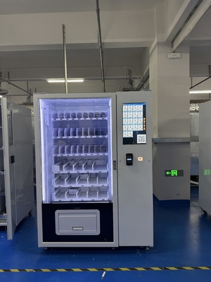 Máquina de venta de helados metálicos de capacidad 350-600 para lugares ocupados