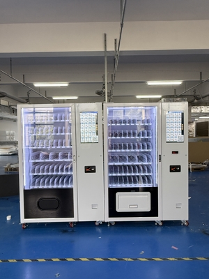 Máquina expendedora de alimentos congelados con pantalla táctil de 21,5 pulgadas con sistema de refrigeración de -22-20 °C, Ancho 166 cm * Profundidad 71 cm * Altura 217 cm