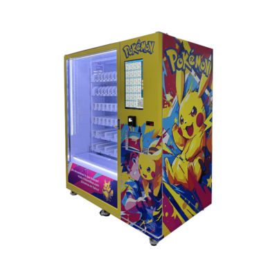 Sistema de refrigeración 3-20°C / Ninguno W1620mm*D950mm*H1950mm Máquina expendedora de Pokémon para las necesidades de sus clientes