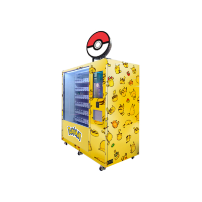 Mejora tu colección con sistemas de pago seguros y fáciles Máquina expendedora de cartas Pokémon W1620mm*D950mm*H1950mm