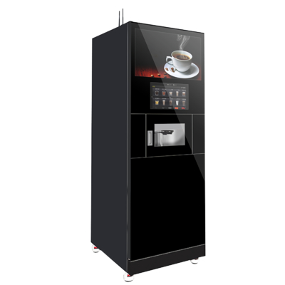 Máquina expendedora de café de pie con presión de 9 BAR y preparación de 20 segundos