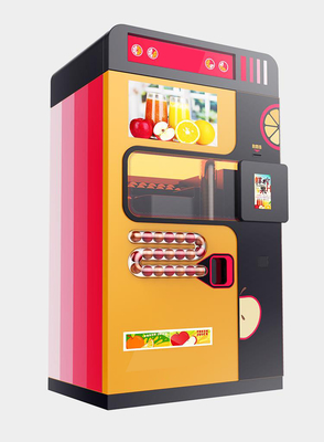 Máquina de venta de jugo de naranja recién exprimido 35-40 kg Almacenamiento 800W