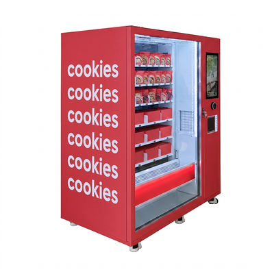 Máquina expendedora de galletas accionada por cinta transportadora con quiosco de elevación inteligente: máquina expendedora de panadería automatizada de próxima generación