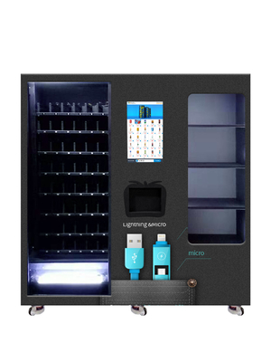 Máquina expendedora móvil del cable de datos de los accesorios móviles con X-Y Axis Elevator, micrón