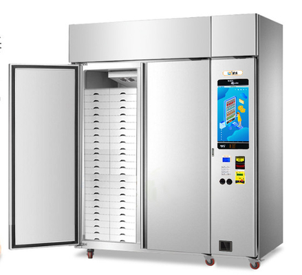 Máquina expendedora elegante congelada de los armarios 300w con la telemetría, micrón