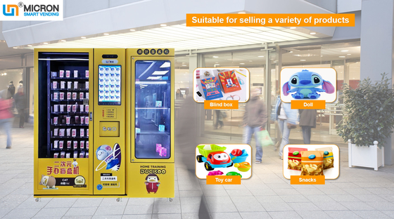 Lucky Box, caja ciega, historieta Toy Vending Machine, máquina rentable de Venidng, ventas calientes, estallido Mart Vending Machine.